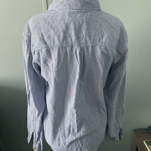 Casey & Max Whimsical Fall Embroidered Buttton up - Picture 4 of 12